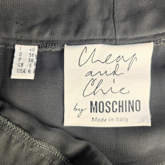 Moschino Black Tiered Skirt – Rare! - Picture 11 of 11